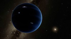 चित्रकार की कल्पना मे नौंवा ग्रह