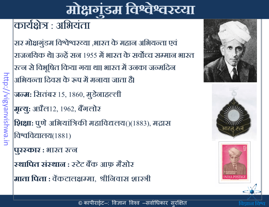 मोक्षगुंडम विश्वेश्वरय्या (Mokshagundam Vishveshwariah)