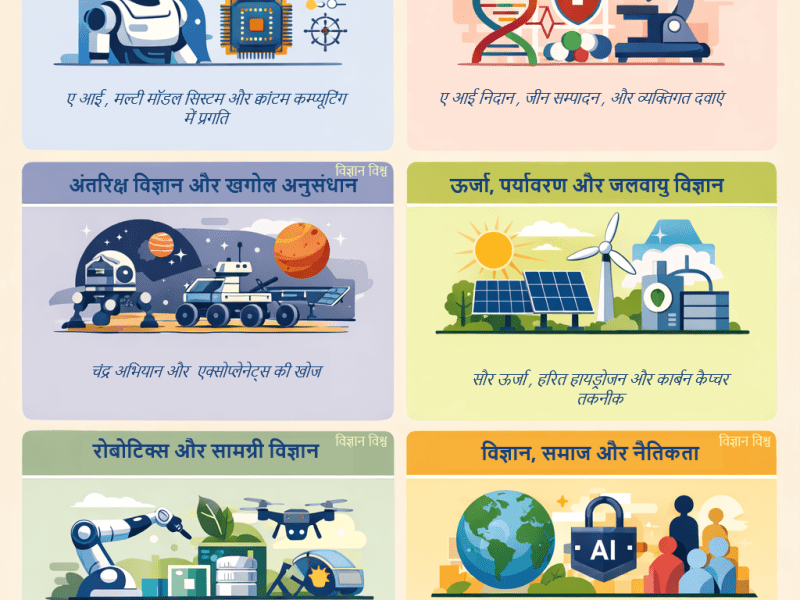 2025 की वैज्ञानिक उपलब्धियाँ